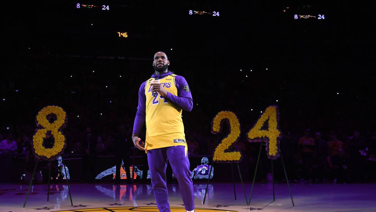 Lakers nehmen Abschied von Kobe