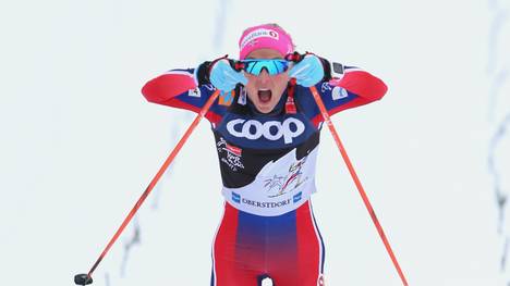 Für Therese Johaug ist es bereits der zweite Sieg bei der Tour de Ski