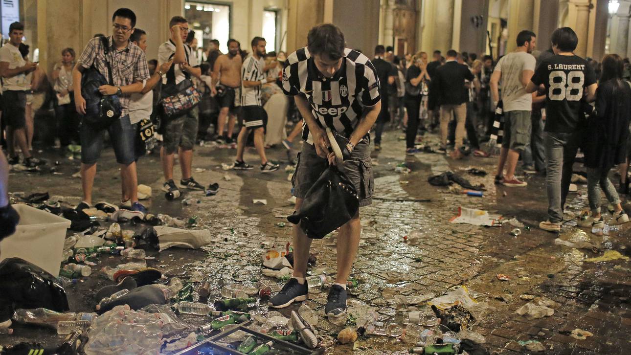 Frau stirbt nach Turin-Massenpanik