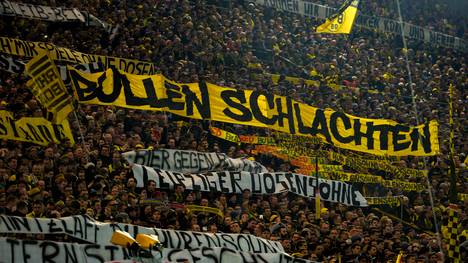 Während der Partie zwischen Dortmund und Leipzig kam es zu Ausschreitungen