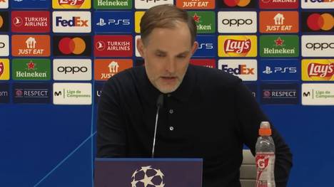 Dem FC Bayern wird in letzter Sekunde gegen Real Madrid der Ausgleich verwehrt. Trainer Thomas Tuchel reagiert auf die vermeintliche Fehlentscheidung des Schiedsrichters.