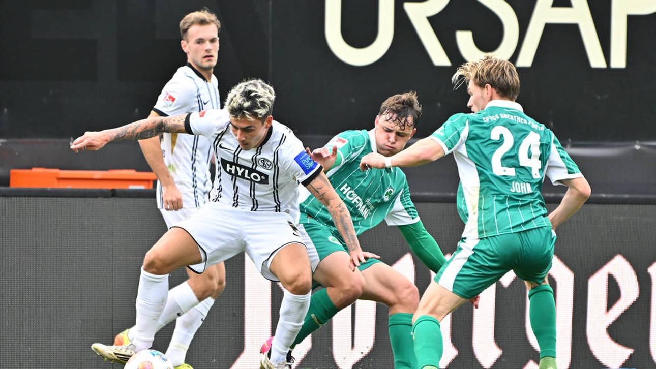 2. Liga heute: Fürth gegen Elversberg