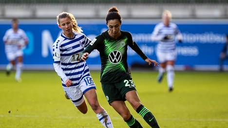 Sara Doorsoun spielt seit 2018 für den VfL Wolfsburg