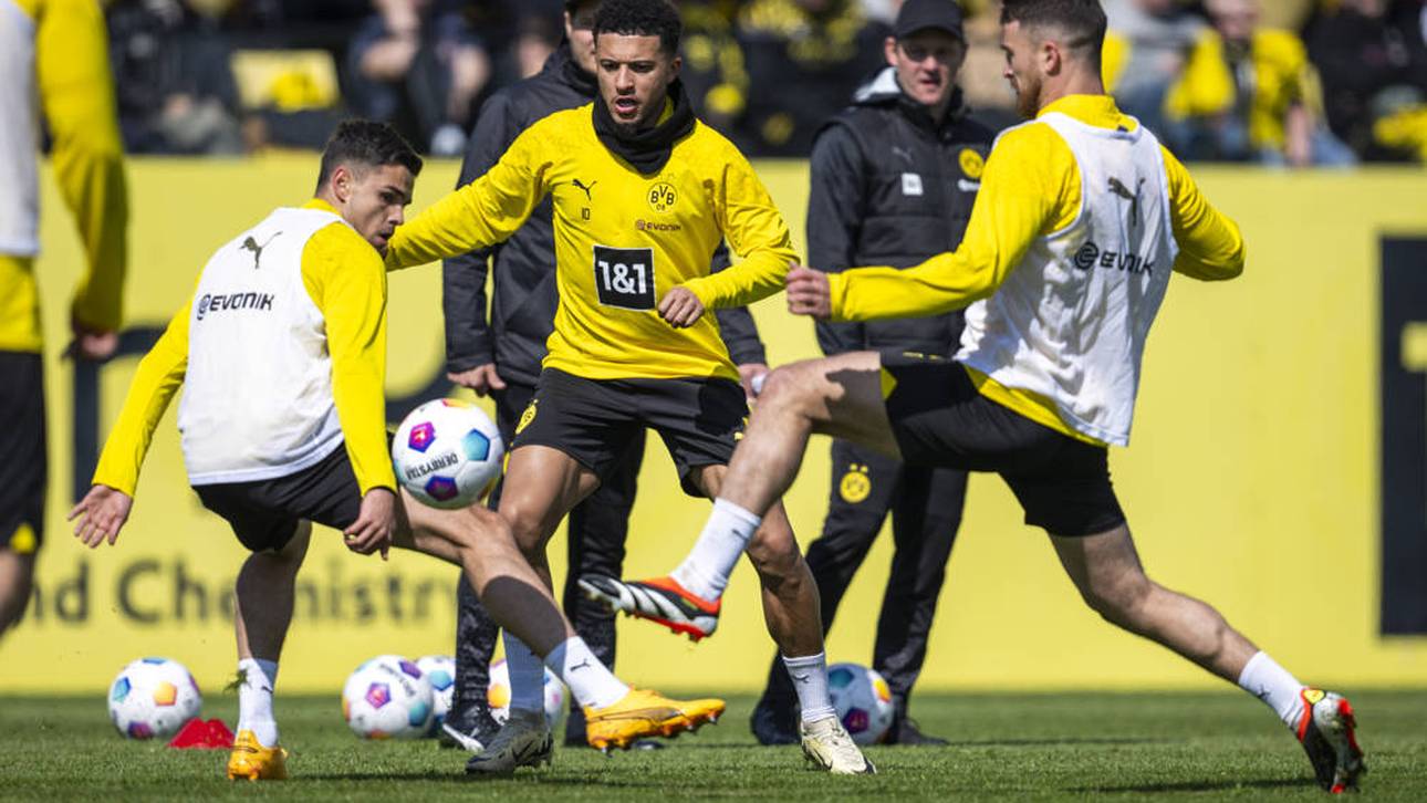 Toptalent Kjell Wätjen (l.) könnte bei Borussia Dortmund gegen den FC Augsburg zu seinem Bundesliga-Debüt kommen