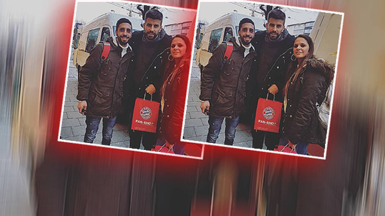 Pique in München gesichtet