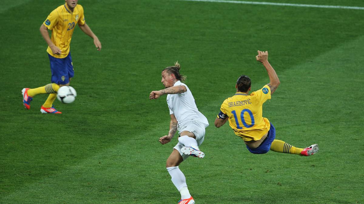 Schweden fliegt dennoch früh aus der EM 2012. Die "Todesgruppe", in der sich noch Gastgeber Ukraine und England befinden, ist selbst für "Ibrakadabra" zu stark