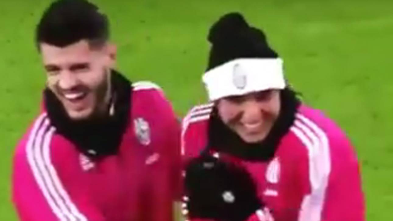 Juve-Duo zeigt unappetitlichen Trick