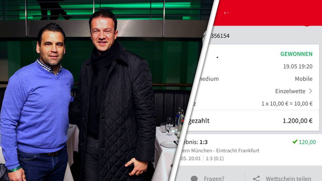 Kirsten sahnt 1200 Euro mit Wette ab