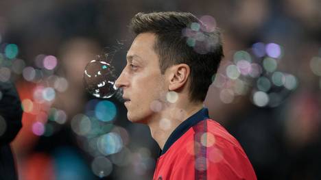 Mesut Özil steht vor einem Wechsel vom FC Arsenal zu Fenerbahce Istanbul (Archivfoto)