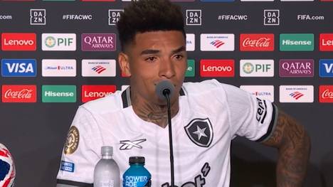 Igor Jesus erzielt das Siegtor für Botafogo gegen Champions-League-Sieger Paris Saint-Germain. Anschließend spricht über das große Ziel seines Teams.