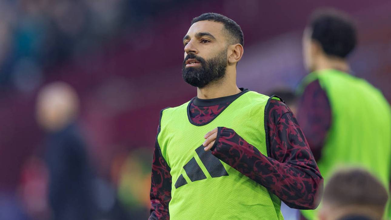 Mohamed Salah saß nur auf der Bank