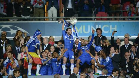 2012 feierte der FC Chelsea in München