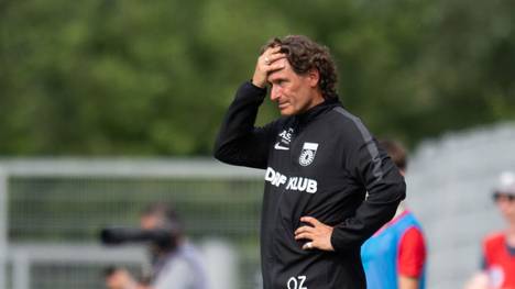 Oliver Zapel ist nicht mehr länger Trainer bei Großaspach