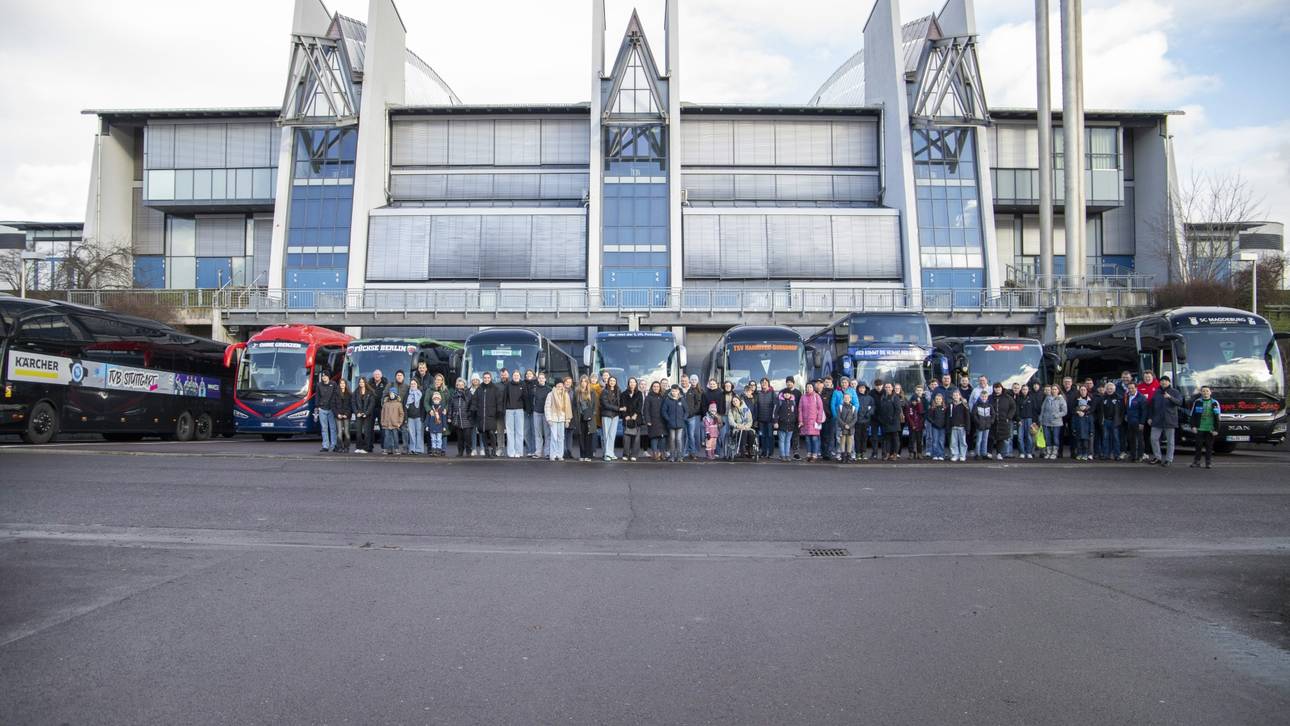 HBL-Busfahrer mit Statement