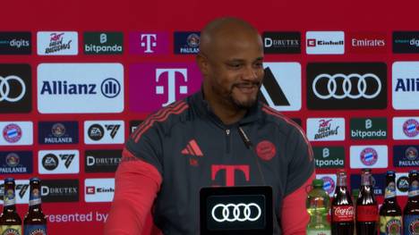 Vincent Kompany wird zur Bedeutung der Defensive für den Höhenflug des FC Bayern befragt. Ein Thema, das ihm als ehemaligem Abwehrspieler natürlich besonders am Herzen liegt.