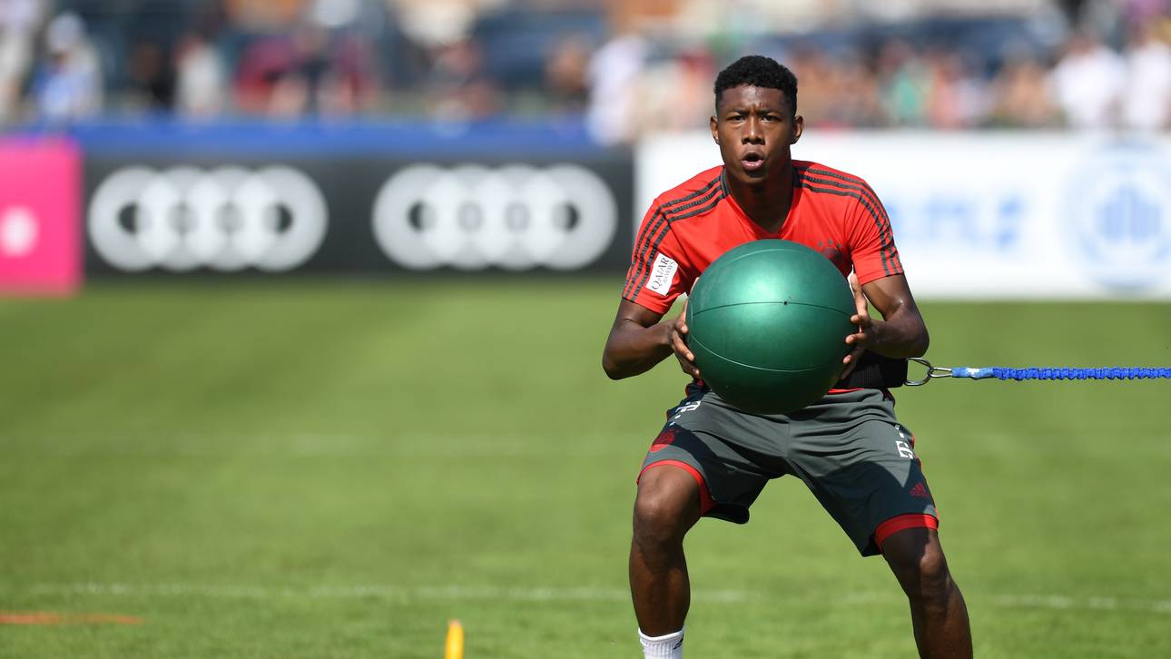 Alaba steigt wieder ins Training ein