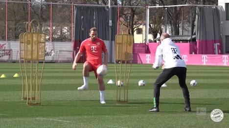 Harry Kane musste angeschlagen von der englischen Nationalmannschaft abreisen. Vor dem Bundesliga-Kracher gegen den BVB arbeitet der Bayern-Star an der Säbener Straße an seinem Comeback.