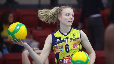 Jennifer Geerties ist feste Stütze der deutschen Volleyball-Nationalmannschaft
