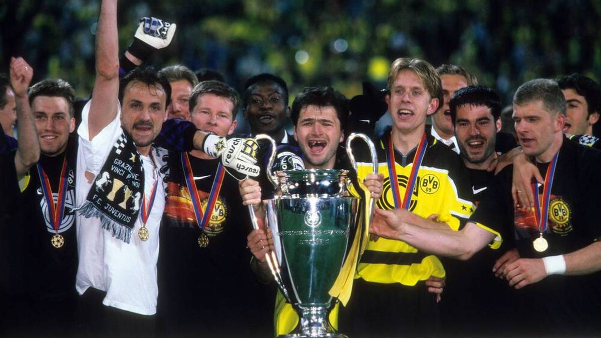 Am 28. Mai 1997 holte der BVB im Finale von München gegen Juventus den Champions-League-Titel