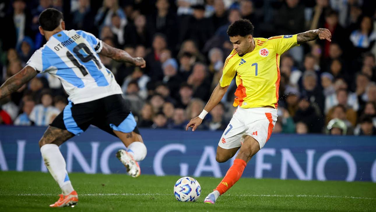 Luis Díaz in Aktion