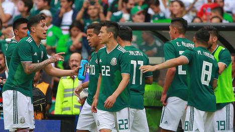 Mexikos Nationalspieler haben es vor der WM krachen lassen 