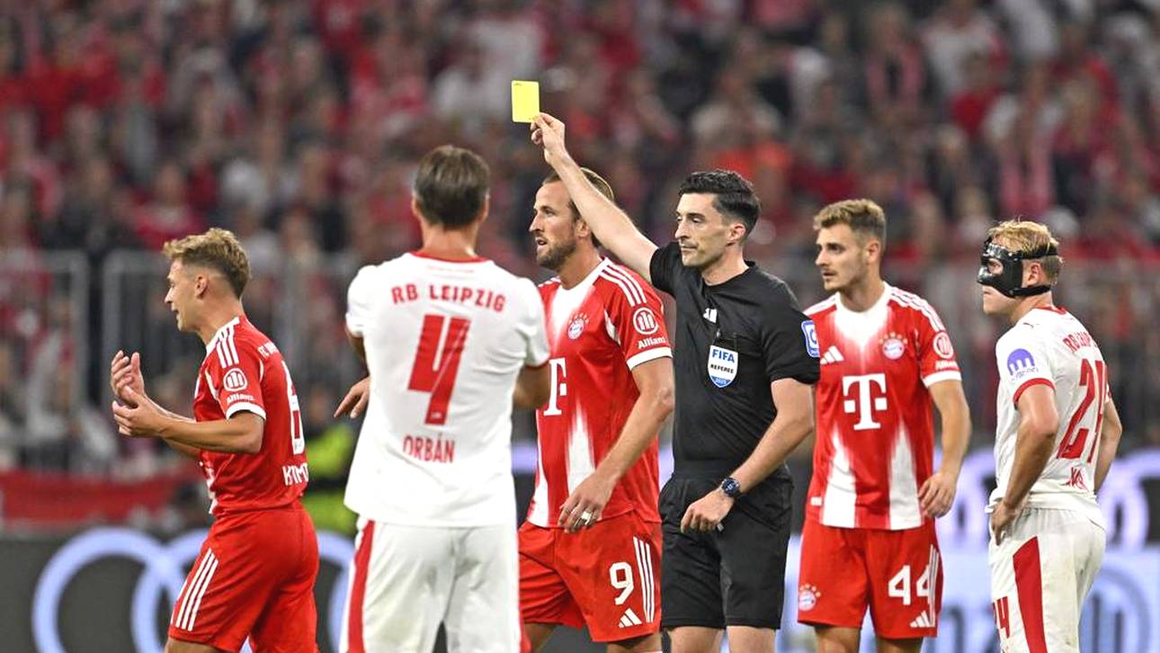 Joshua Kimmich versteht die Welt nicht mehr - und sieht Gelb