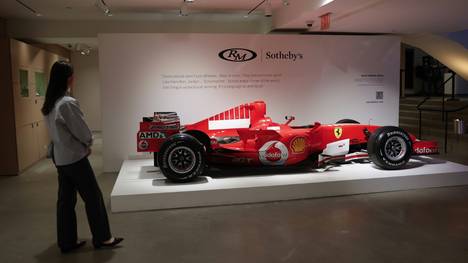 Dieser Schumacher-Ferrari wird in New York versteigert