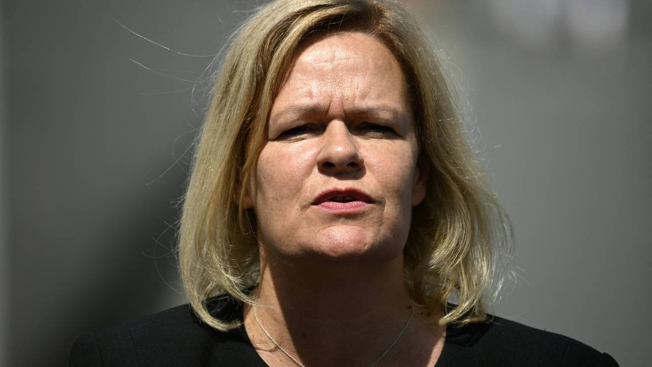 Faeser nach Fecht-Eklat: Volle Solidarität mit der Ukraine