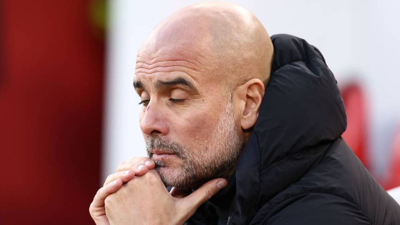 Pep Guardiola musste sich am Sonntagabend mit Manchester City dem FC Liverpool geschlagen geben