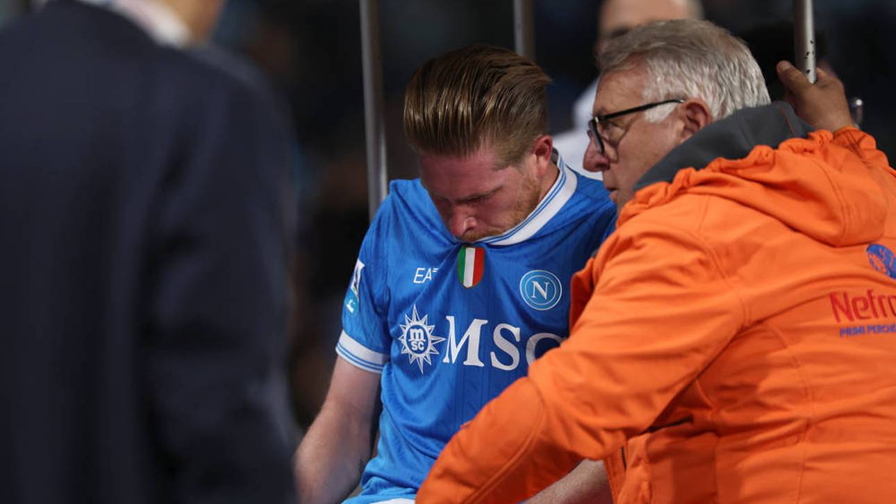 De Bruyne am Boden zerstört