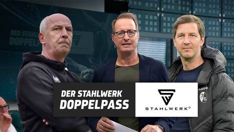 Sendung verpasst? Der STAHLWERK Doppelpass vom 28.04.2024 mit dem Sportvorstand des SC Freiburg Jochen Saier und der Kommentatoren-Legende Marcel Reif.