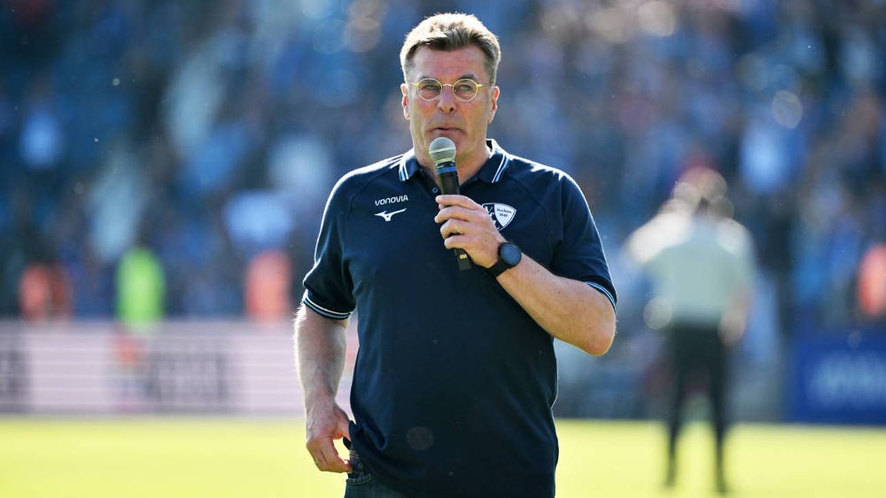 Dieter Hecking sprach nach der Niederlage gegen Mainz 05 zu den VfL-Anhängern