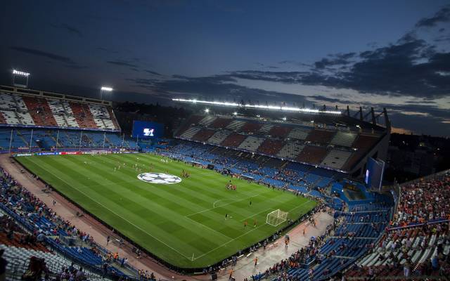 Spanisches Pokalfinale Wird Im Stadion Von Atletico Madrid Ausgetragen