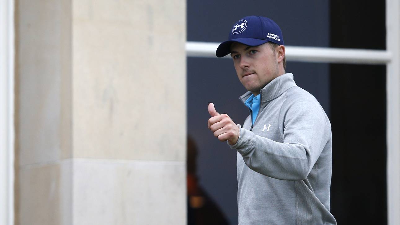 Jordan Spieth bei den British Open