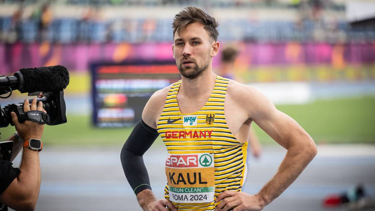 Zehnkämpfer Kaul im Pech