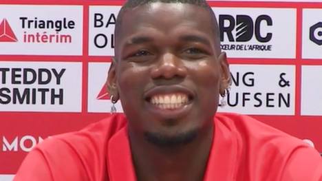 Mit dem Neustart bei der AS Monaco nimmt Paul Pogba auch wieder die Nationalmannschaft ins Visier. Der Franzose scherzt, dass Didier Deschamps ihm bereits zusicherte, jederzeit zurückkommen zu können.