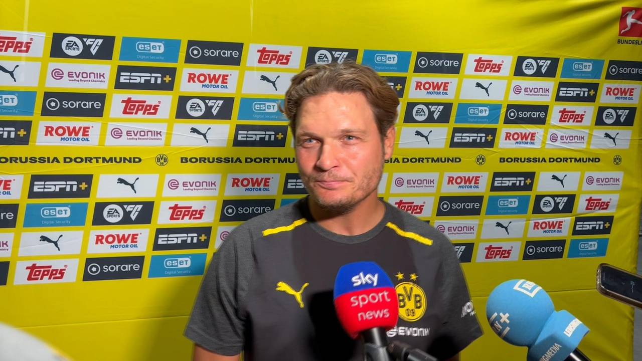 Borussia Dortmund: Trainer Edin Terzic zu einer Verpflichtung von Jadon Sancho