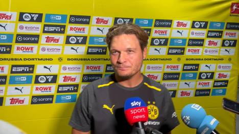 Borussia Dortmund hat auf seiner USA-Reise Manchester United und Ex-BVB-Spieler Jadon Sancho geschlagen. Trainer Edin Terzic äußerte sich zu einer möglich Verpflichtung des Engländers.