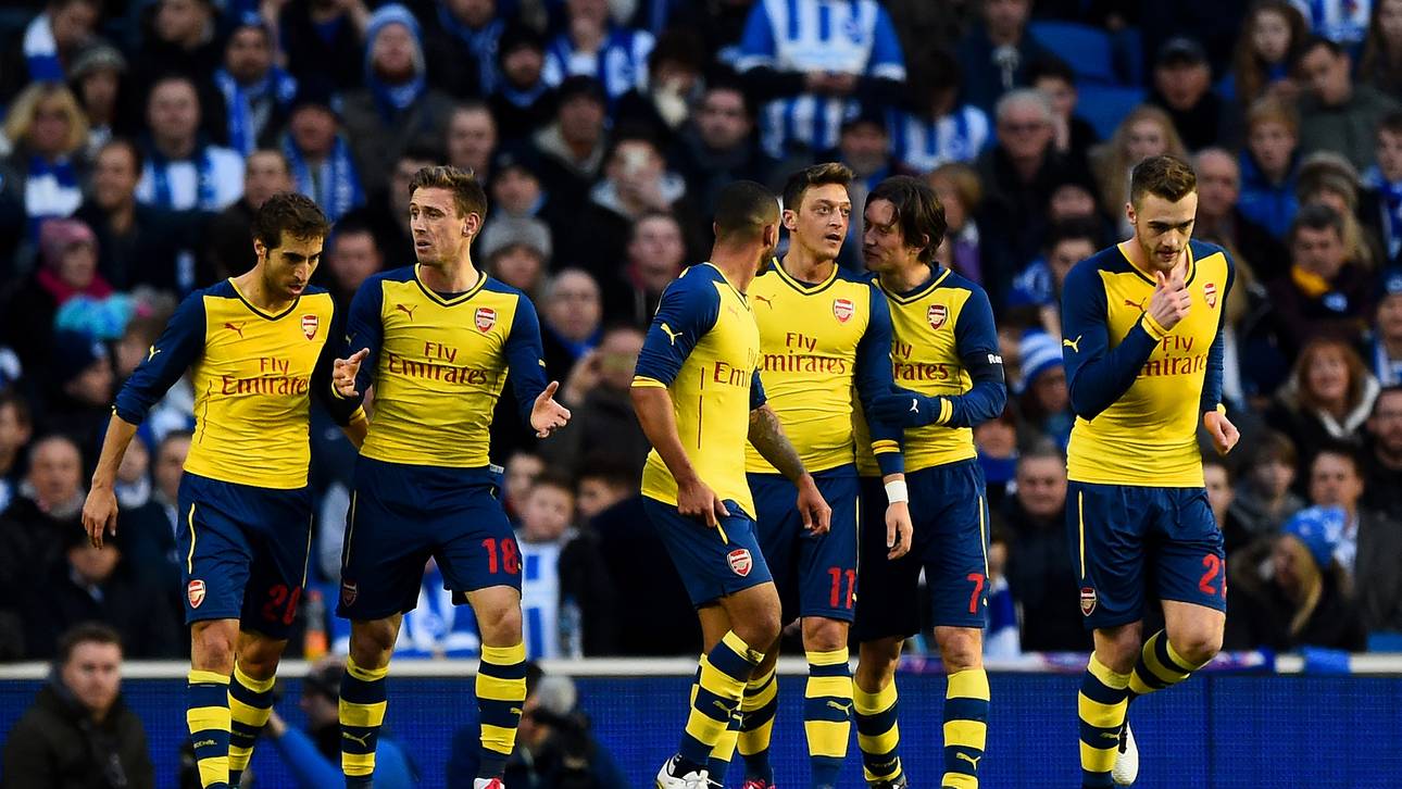 Özil trifft für Arsenal in Brighton