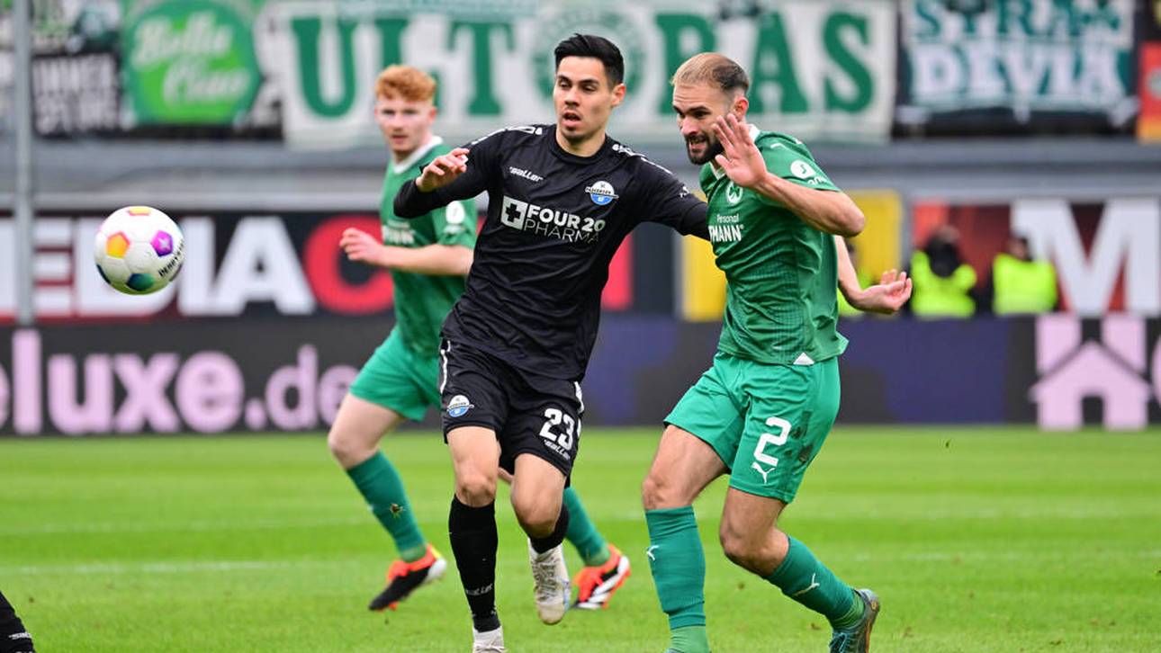 2. Bundesliga: Fürth gegen Paderborn