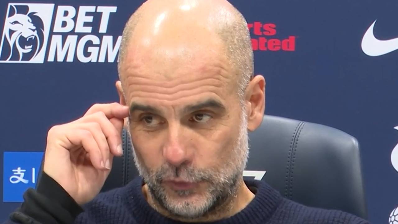 Guardiola kann nicht glauben, was er gefragt wird