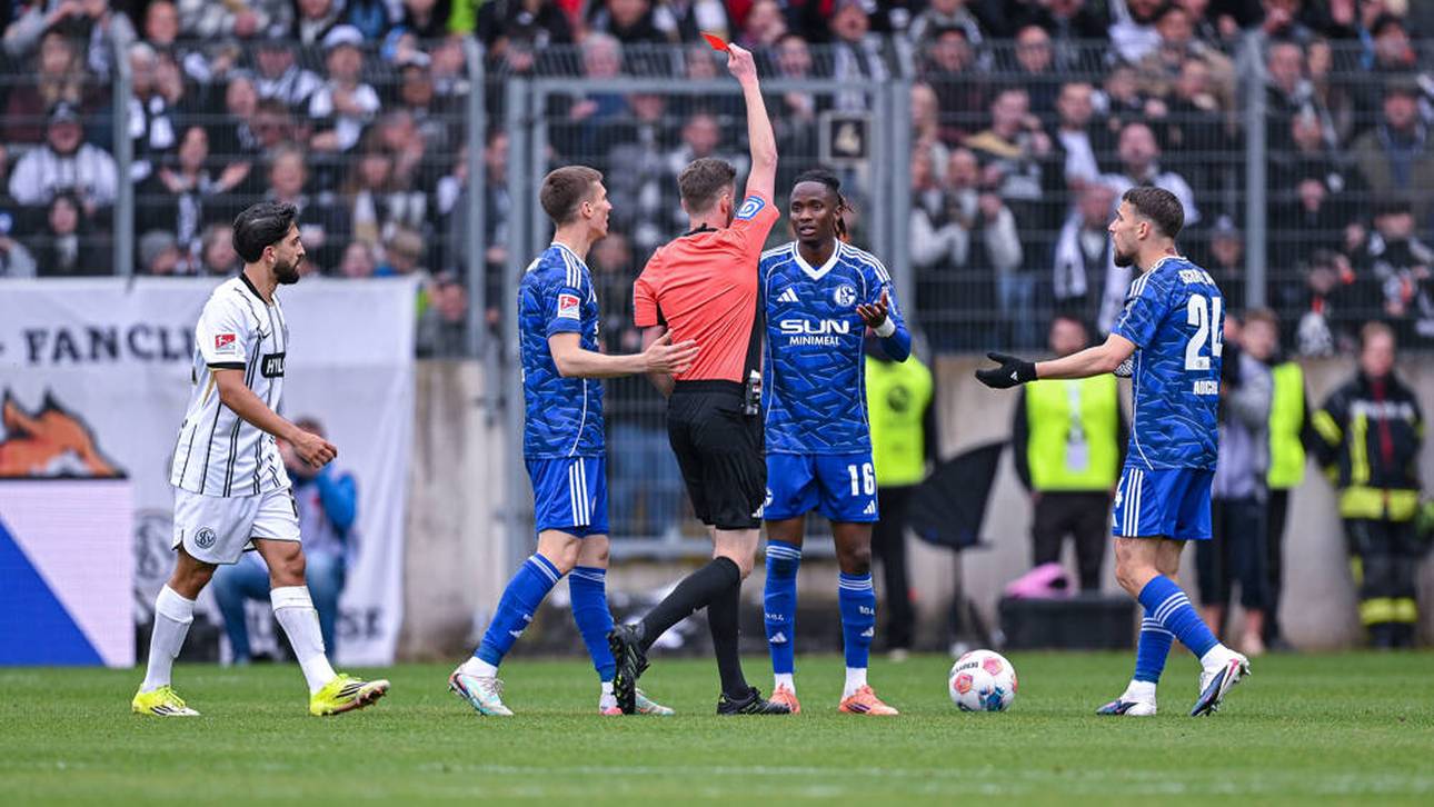 Moussa Ndiaye flog mit Gelb-Rot vom Platz