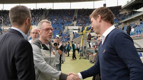 Peter Stöger und Julian Nagelsmann treffen am 17. Spieltag der Bundesliga aufeinander 