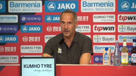 Borussia Mönchengladbach erlebt gegen Leverkusen einen rabenschwarzen Abend. Nicht nur die 0:4 Niederlage schmerzt, sondern auch vier, teilweise schwere, Verletzungen. Adi Hütter äußert sich