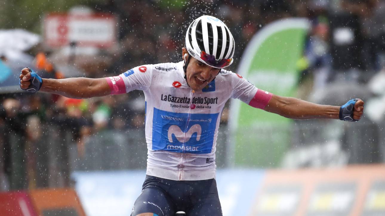 Giro: Carapaz gewinnt 8. Etappe