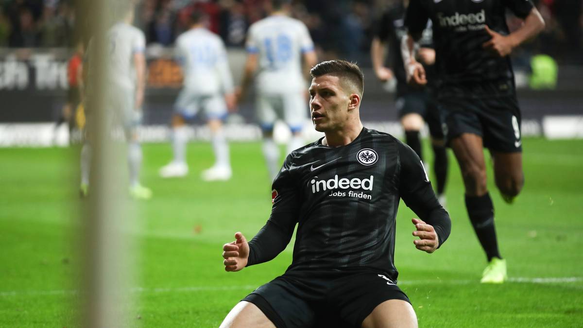 PLATZ 3: Luka Jovic (Eintracht Frankfurt) - 17 Tore