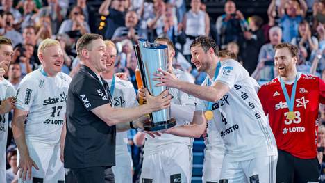 Der THW Kiel gewann den EHF-Cup in der vergangenen Saison
