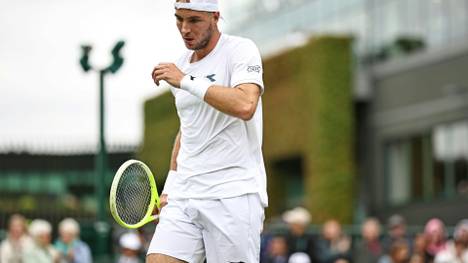 Struff kam schwer ins Match gegen Medwedew