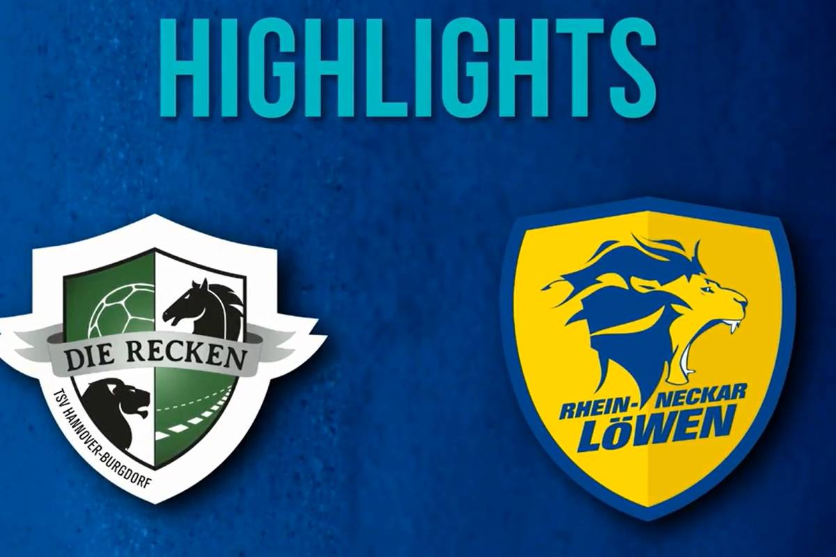 Die Highlights der Partie TSV Hannover-Burgdorf - Rhein-Neckar Löwen aus der Handball-Bundesliga im Video.