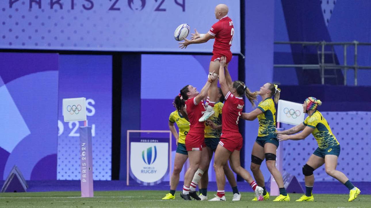 Die kanadischen Rugbyspielerinnen zeigten eine starke Leistung bei den Olympischen Spielen